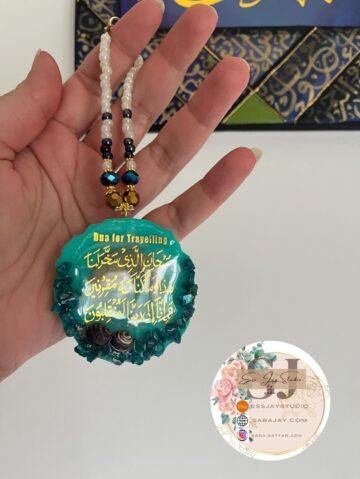 Car hanging Pendant Turquoise - Image 2
